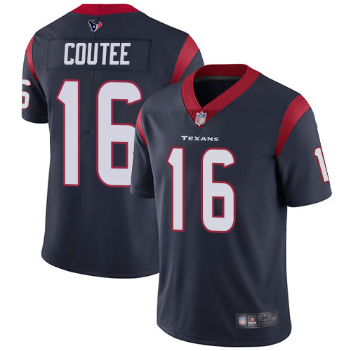 Houston Texans Limited Navy Blue Men Keke Coutee Home Jersey NFL Football #16 Vapor Untouchable->youth nfl jersey->Youth Jersey